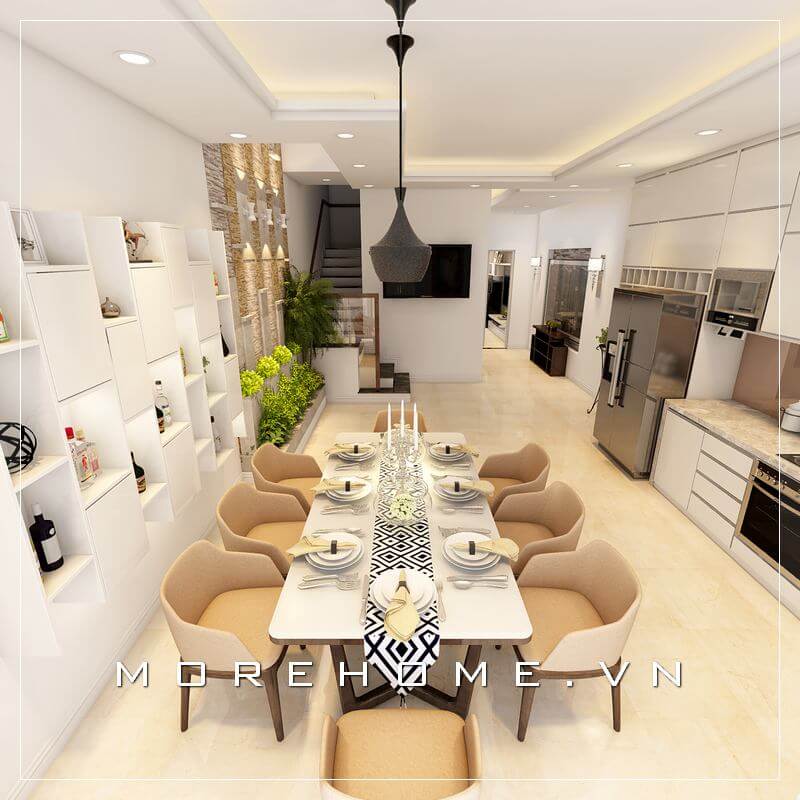 Thiết kế phòng ăn tại Hà Nội